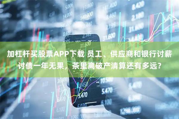 加杠杆买股票APP下载 员工、供应商和银行讨薪讨债一年无果，茶里离破产清算还有多远？